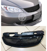 Honda Civic CF4 Front Grill (2001–2004) Durable ABS Plastic Upgrade